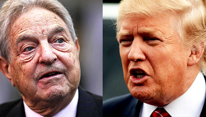 Trump repeats a George Soros conspiracy theory right before Kavanaugh vote
