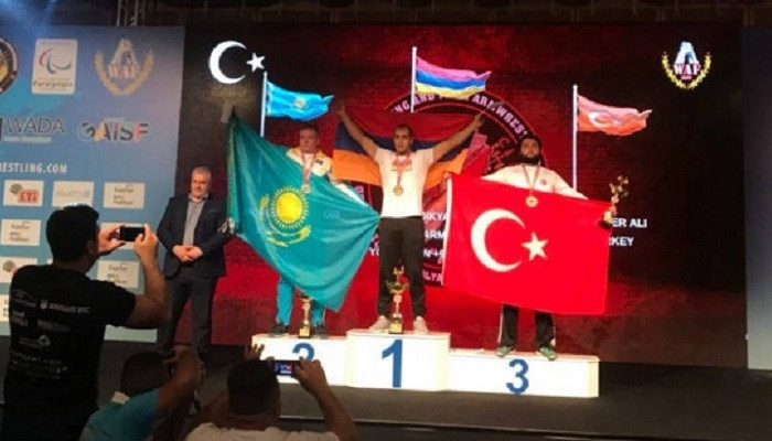 Հայ բազկամարտիկը Թուրքիայում ոսկե մեդալ է նվաճել
