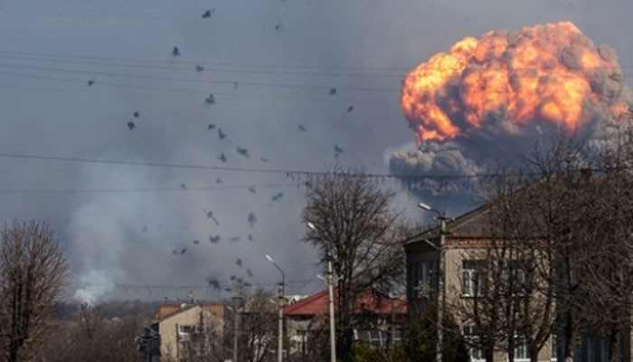 Мощный взрыв в Крыму