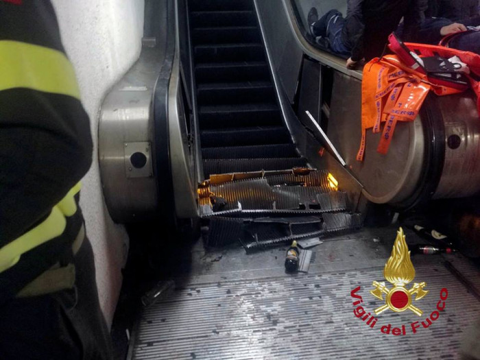 ԲԿՄԱ-ի երկրպագուները տուժել են Հռոմի մետրոյի վթարից