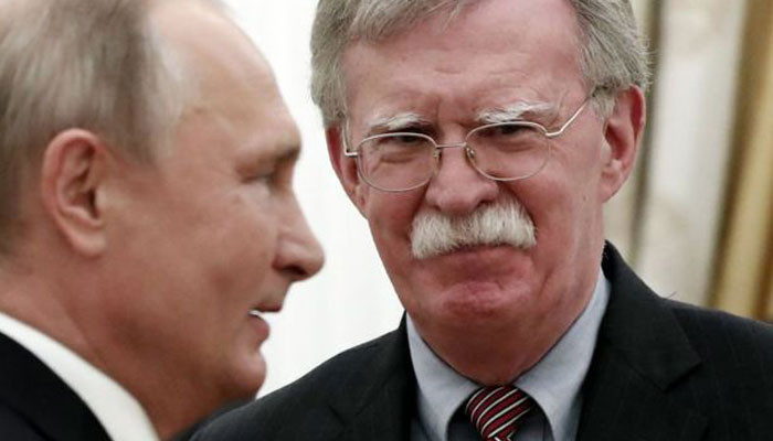 Bolton Says Trump Would Welcome Meeting with Putin Next Month in Paris