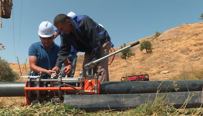 Newly built irrigation system will be launched in Gnishik village in spring. VivaCell-MTS