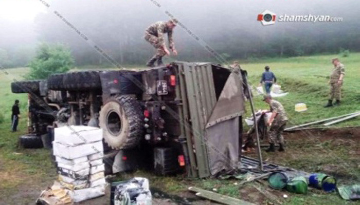 4 զինվոր է մահացել. խոշոր վթար Գորիս-Կուբաթլի ճանապարհին