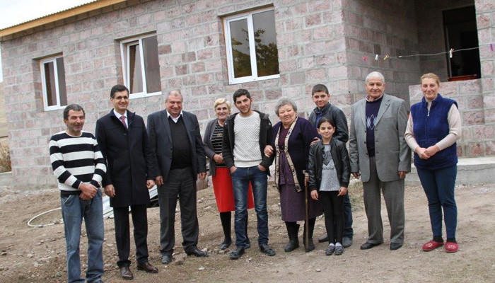 The dilapidated and damp half-built house of Tatul village is now a new and a decent home. VivaCell-MTS
