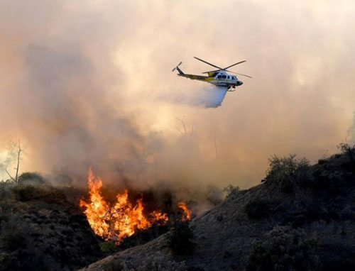 Штат Калифорния, пострадавший от пожаров, объявлен зоной стихийного бедствия