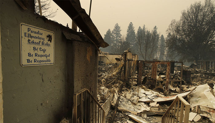 В ликвидации лесных пожаров в Калифорнии задействовали заключенных