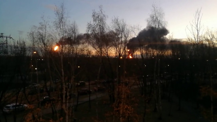 Մոսկվայի նավթավերամշակող գործարանում խոշոր հրդեհ է բռնկվել