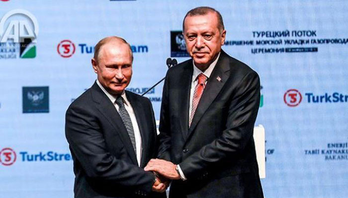 Путин поблагодарил Эрдогана за мужество в реализации «Турецкого потока»