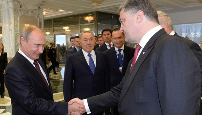 U.S. calls on Poroshenko, Putin to engage directly to resolve Black Sea escalation
