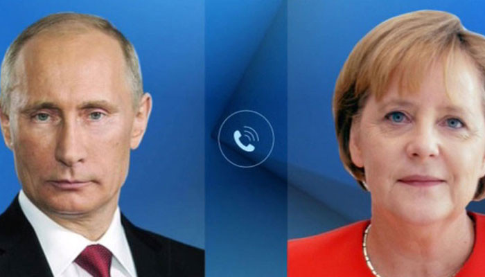 Меркель позвонила Путину из-за инцидента в Черном море