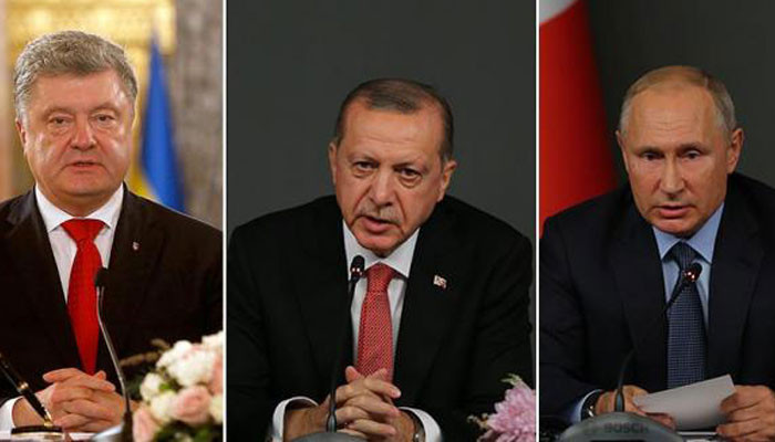 Cumhurbaşkanı Erdoğan, Rusya ve Ukrayna devlet başkanlarıyla görüştü
