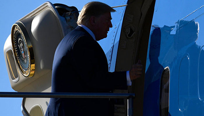 The Latest: Trump’s private plane clipped at LaGuardia