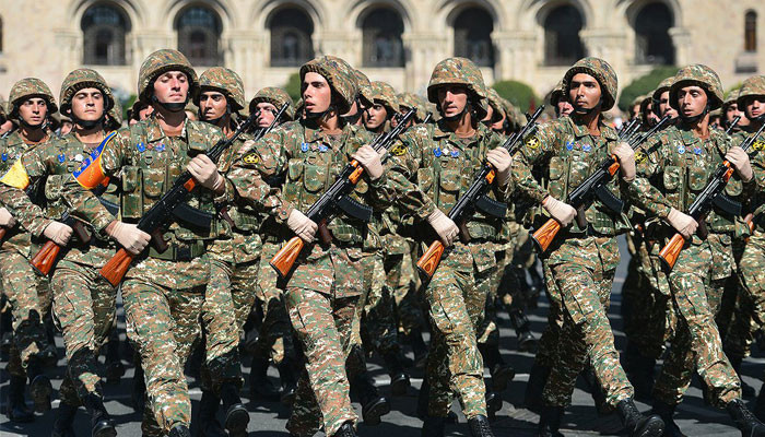 В списке самых милитаризованных стран Европы Армения заняла первую строчку: BICC