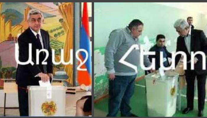 «Բա Սերխիո ջան». համացանցը ծաղրում է Սերժ Սարգսյանի նախկին և ներկա քվեարկումները