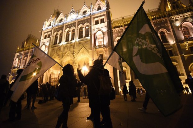 Protesters besiege Hungarian parliament, clash with police over ‘slave law’