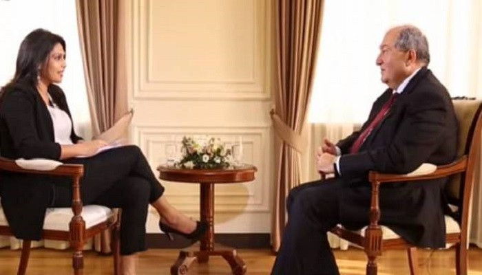 Արմեն Սարգսյանը հարցազրույց է տվել հնդկական WION TV լրատվական հեռուստաալիքին
