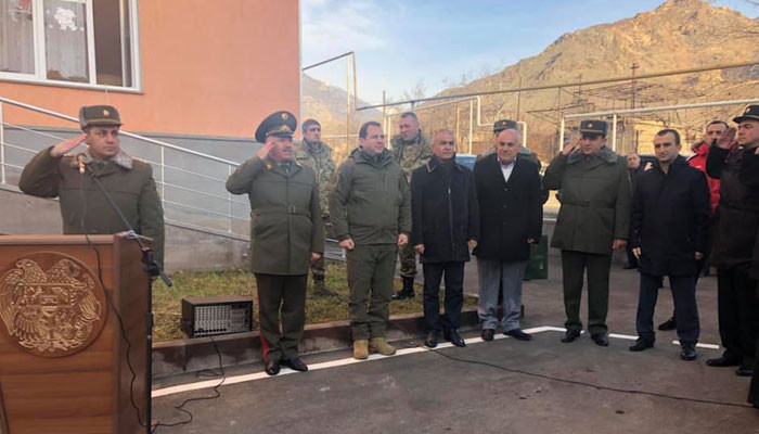 Арцрун Ованнисян: 20 военнослужащих получили служебные квартиры