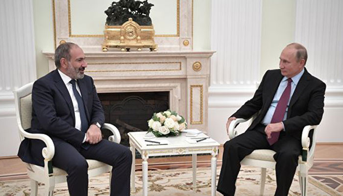 Пашинян пригласил Путина в Армению