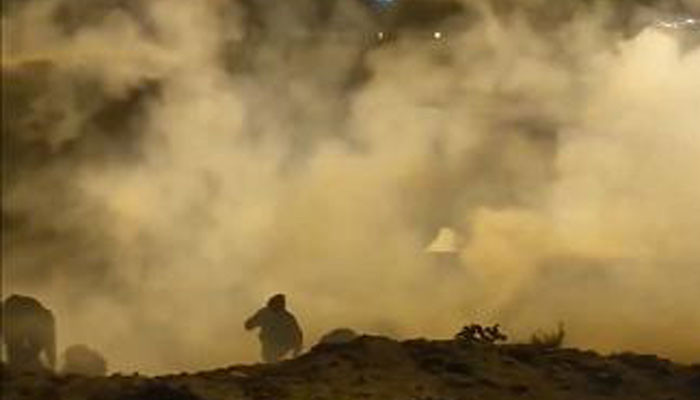 Dust storm arrives in Australia on New Year