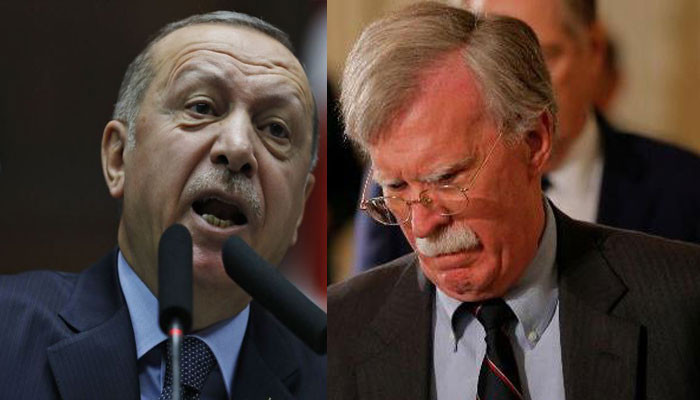 Erdoğan, Bolton ile görüşmeyi reddetti
