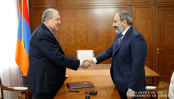 Президент Армении назначил Никола Пашиняна премьер-министром страны