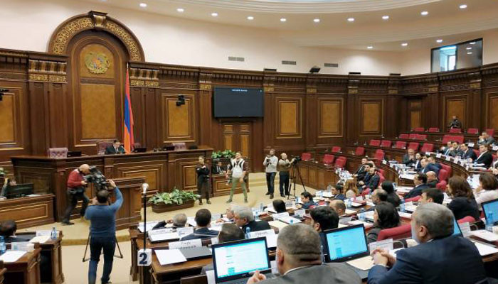 Kurdish MP chairs first session in Armenian Parliament