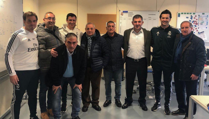 Հայաստանի հավաքականի մարզիչները հետևել են «Ռեալ»-ի մարզմանը