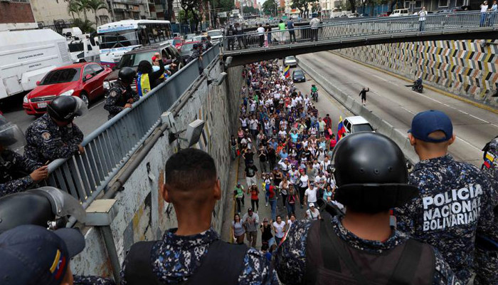 Число задержанных в ходе протестов в Венесуэле достигло 500