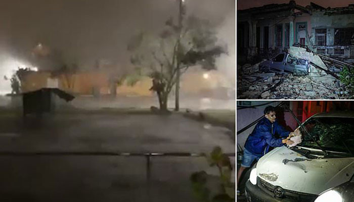 Three people killed and 172 injured as tornado tears through Havana