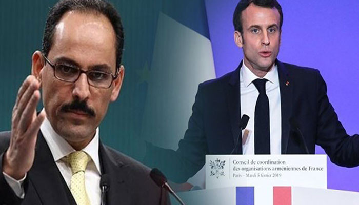 Kalın'dan Fransa Cumhurbaşkanı Macron'a 'Ermeni Soykırımı' Tepkisi