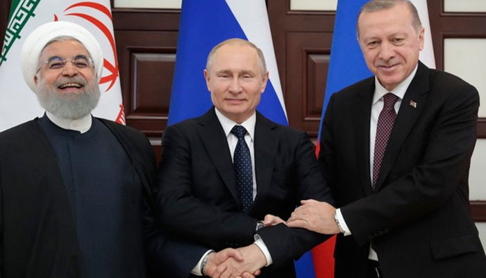 'Hope for peace in Syria strongest ever' as Turkey, Russia, Iran meet in Sochi