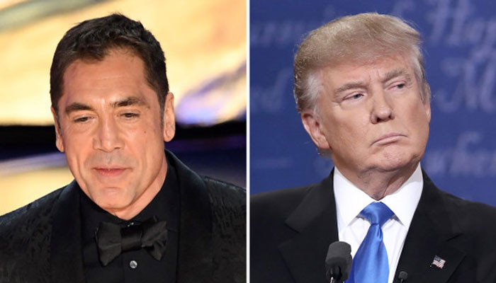 'There are no borders or walls that can restrain ingenuity and talent': Actor Javier Bardem takes aim at Donald Trump