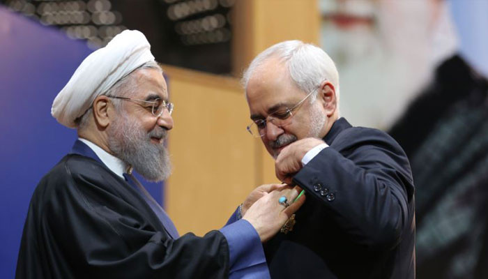 Rohani rejected Foreign Minister's resignation