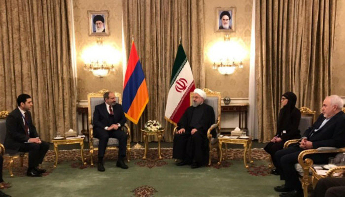 Armenian PM arrived in Tehran