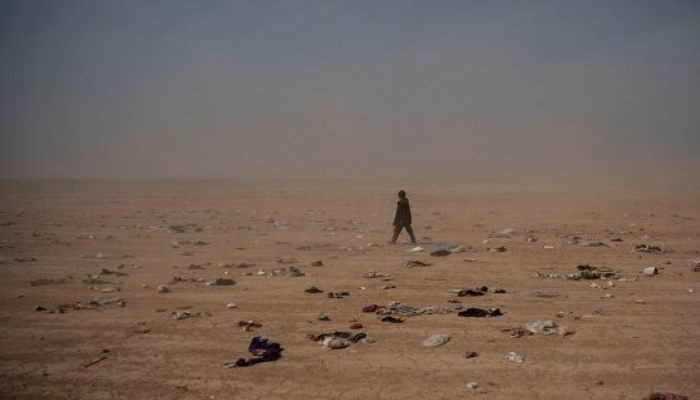 Mass grave containing dozens of women found in Syria's Baghouz, says SDF