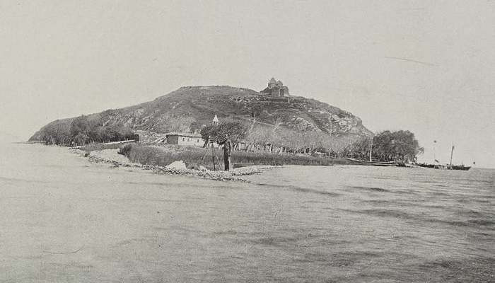 Սևանա լճի կղզին 1898 թվականին