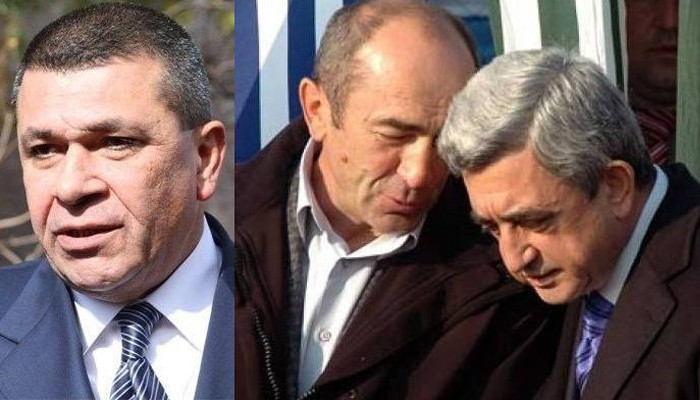 «Случайные» показания Владимира Гаспаряна станут приговором для Роберта Кочаряна и Сержа Саргсяна