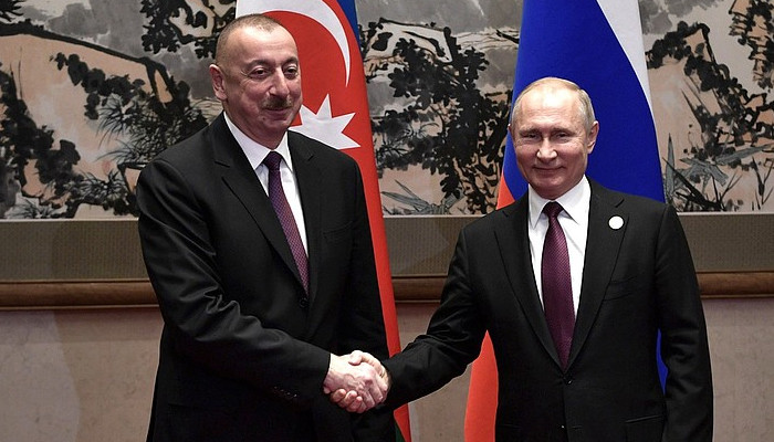 Состоялась встреча Владимира Путина с Ильхамом Алиевым