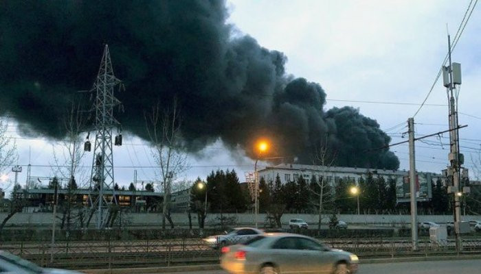 В России горит ракетный завод