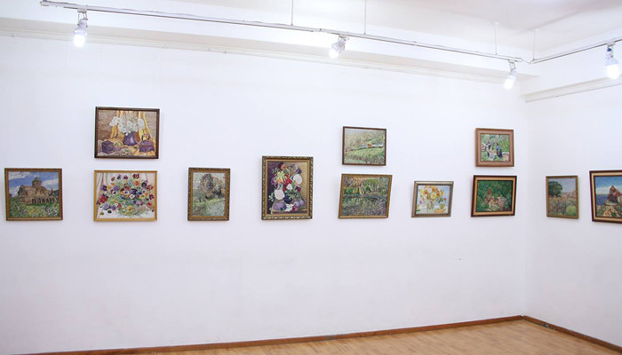 "Spring is coming": exhibition of embroidery canvases in Yerevan
