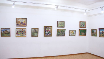 "Spring is coming": exhibition of embroidery canvases in Yerevan