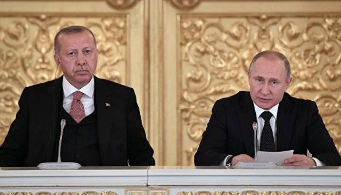 Erdoğan, Putin talk ‘close cooperation in Syria’ over phone