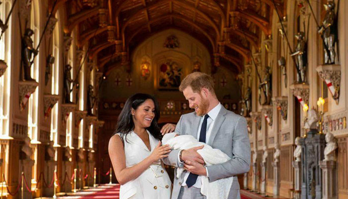 First pictures of Baby Sussex revealed