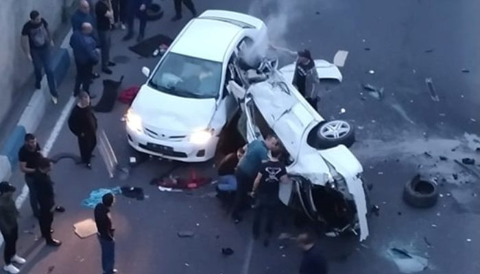 Մեքենան 12 մ գահավիժելով՝ հայտնվել է մեկ այլ փողոցում