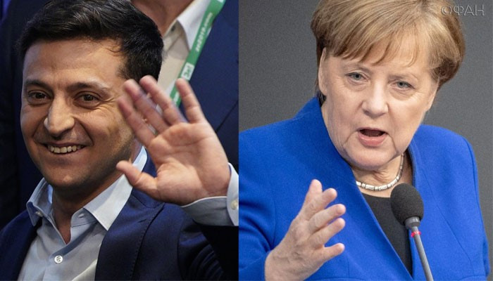 Меркель и Зеленский обсудили по телефону "Минск" и нормандский формат