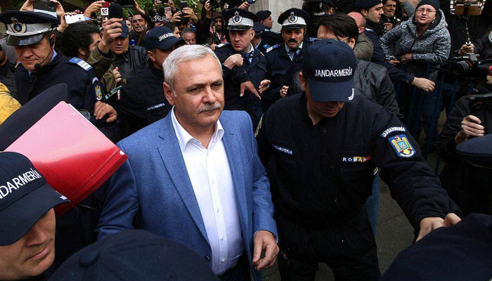 Romanian ruling party leader goes to jail after bitter defeat in EU elections