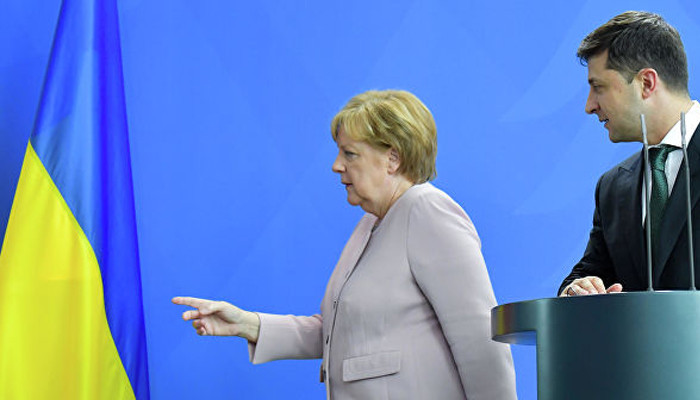 Меркель назвала условие снятия санкций против России