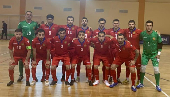 Ֆուտզալի Հայաստանի հավաքականն անավարտ է թողել Իտալիայի ընտրանու դեմ հանդիպումը