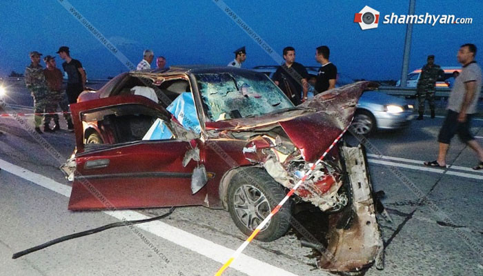 Խոշոր ավտովթար Արարատի մարզում. վթարված Opel-ում հայտնաբերվել է 2 դի