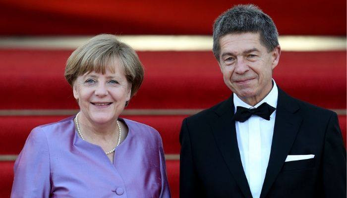 German Chancellor Merkel attends Bayreuth Festival